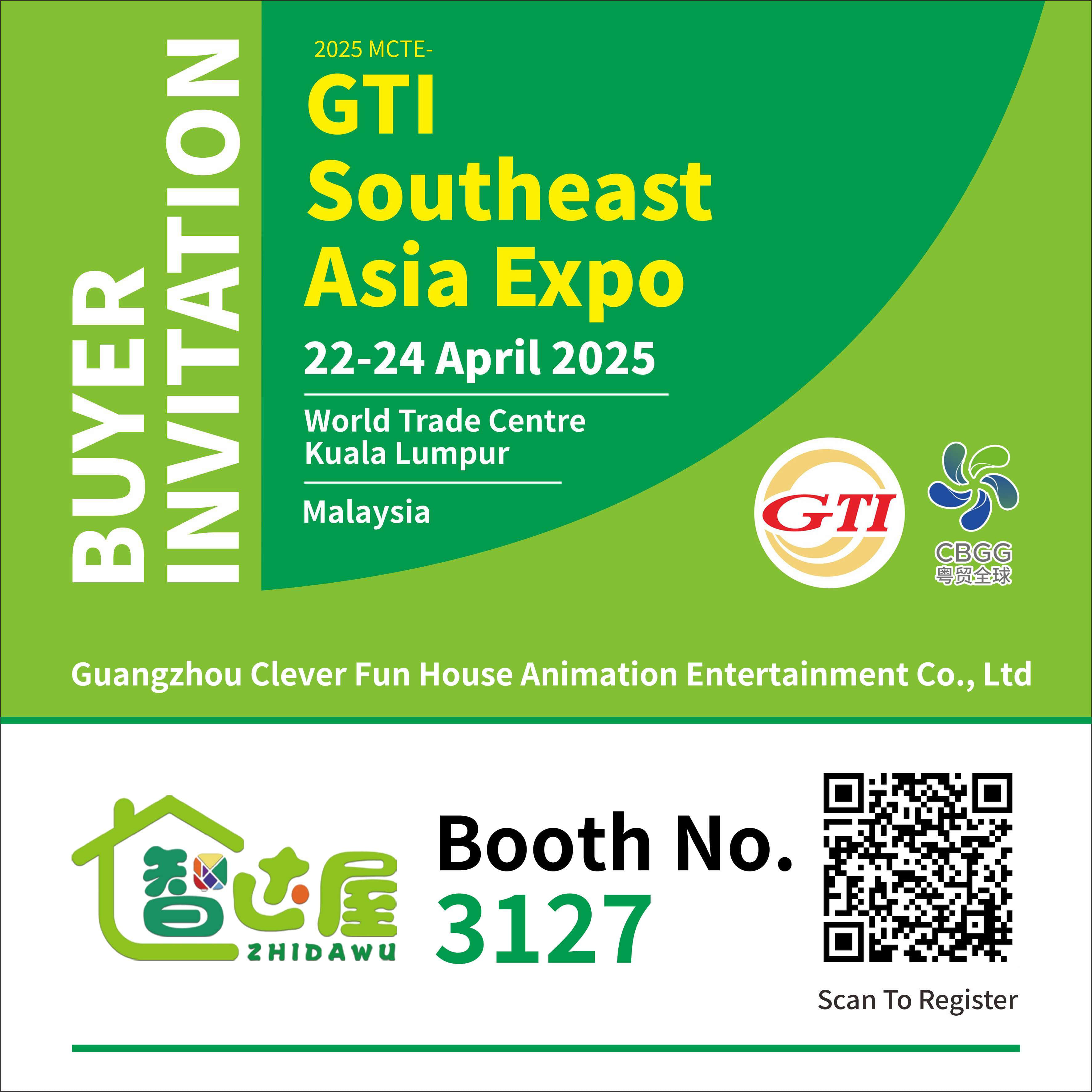 welcome to join us at 2025 GTI Southeast Asia Expo