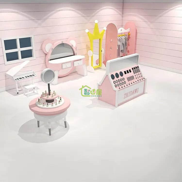 Zhidawu Indoor Playhouse Amusement Equipment Dress-Up Theme Playground for Preschool for Shopping Malls and Residential Use
